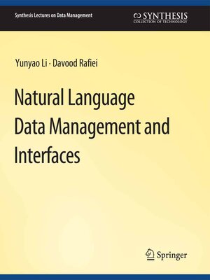 cover image of Natural Language Data Management and Interfaces